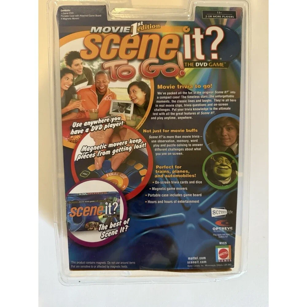 Scene It? To Go! DVD Premiere Trivia Game, Target Exclusive